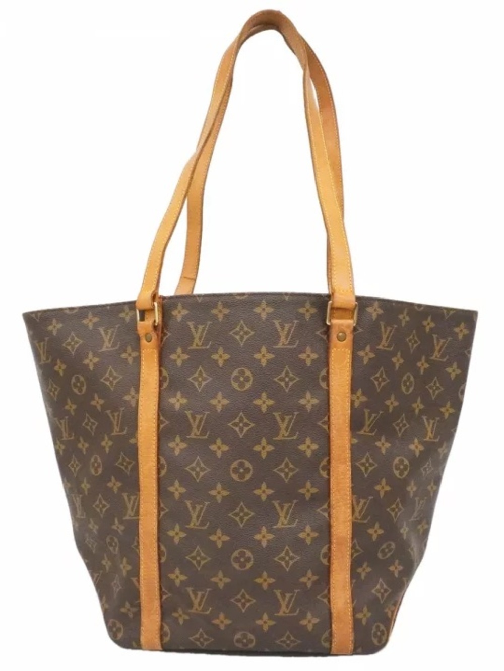 Authentic Louis Vuitton shopping sac tote monogram bag